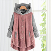 Cute Cat Ears Hooded Coat